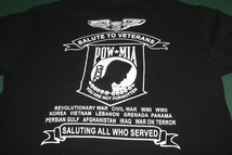 ★ ワケアリ特価 ★ 沖縄米軍 ROLLING THUNDER HONOR THEIR SACRIFICE 半袖 プリント Tシャツ S 中古 インナー トレーニング用などに_画像7