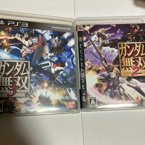 【PS3】　2枚セット　ガンダム無双2　/　3　プレステ3　ソフト