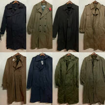 【T179】★目玉商品★ アメリカ古着卸オススメMEN'S COAT大量47kgベール ステンカラー トレンチ ロングコート LONDONFOG DSCP 仕入れ特価_画像3