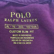 《 H 177》POLO Ralph Lauren ラルフローレン 半袖 Tシャツ ワンポイント シングルステッチ トップス XL 1円スタート アメリカ古着 古着卸_画像4