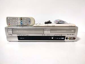 ●整備済み●DX BROADTEC DVR-120V VHS⇔DVDダビングデッキ リモコン/取説付き DXアンテナ