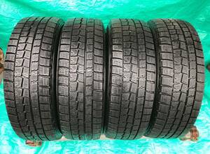 【400】　DUNLOP WINTER MAXX WM01　185/65R15　88Q　2018年製　４本セット　スタッドレス　冬タイヤ　R15　１５インチ　中古