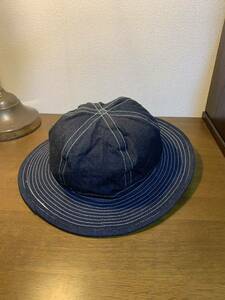 リアルマッコイズ☆THE REAL McCOY'S☆デニムハット☆アーミー☆ハット☆U.S. ARMY DENIM HAT☆7 3/4