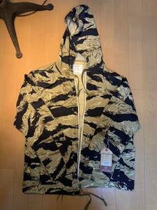 リアルマッコイズ☆THE REAL McCOY'S☆タイガーカモフラージュ☆タイガーカモ☆ゴールド☆TALONジップ☆TIGER CAMOUFLAGE☆新品未使用