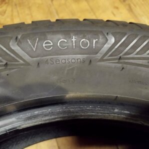 グッドイヤー★225/55R18★Vector 4Seasons GEN-3 (ベクター４シーズン)バリ山 中古タイヤ４本セット [Y5015]の画像4