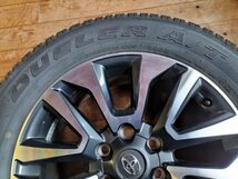 ブリヂストン★265/55R19★DUELER A/T(デューラー) バリ山 新車外しタイヤ4本＆トヨタ純正ホイール セット ランクル・プラド用[Y5004]_画像5