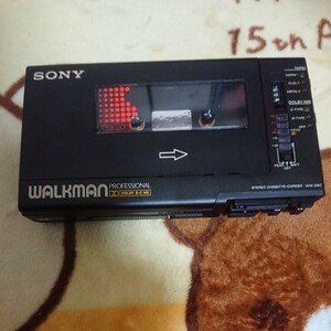 WALKMAN SONY PROFESSIONAL WM-D6C ウォークマン ソニー 通電確認済み カセットプレーヤー 1円スタート 