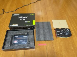 MSI　GeForce GTX 1060 3GB　AERO ITX 3G　OC　動作品　