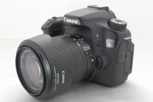 ★Canon EOS 70D EF-S 18-55mm F3.5-5.6 一眼レフカメラ 動作未確認品★