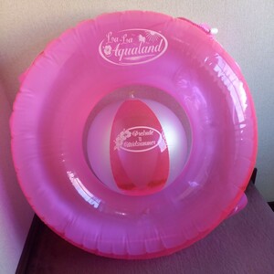 イガラシ　ビーチボール　50cm 　　うきわ　浮き輪　90cm　中古品　　2個セット　ピンク