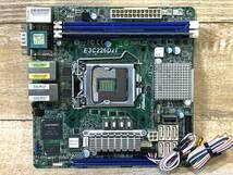 ★ASRoCK Rack LGA1150 USB3.0 ITXマザー サーバーボード E3C226D21 // 8GBメモリ付属 良品美品★_画像4