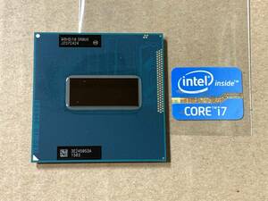 ★intel Core i7-3630QM 2.40GHz SR0UX Socket G2 (rPGA988B) 良品美品 インテル★送185ok★