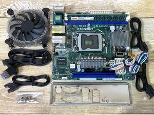 ★ASRoCK Rack LGA1150 USB3.0 ITXマザー サーバーボード E3C226D21 // 8GBメモリ付属 良品とても美品★