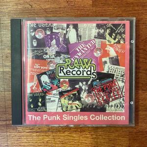 CD-001 RAW RECORDS The Punk Singles Collection Anagram Records CDPUNK 14 1993年 New Wave Punk Garage Rock UKプレス
