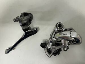 SHIMANO シマノ ULTEGRA アルテグラ フロントディレイラー FD-6600リアディレイラー RD-6600 前後セット　