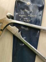 長期保管品　HWP-10 ホイール ウェイト プライヤー WHEEL WEIGHT PLIER 袋に破れ有り 日本製_画像4