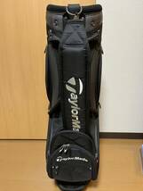 テーラーメイド TaylorMade キャディバッグ（黒）　中古_画像1