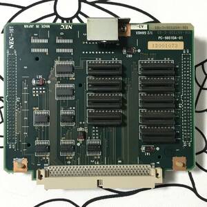 レトロPC パーツ □ NEC PC-9801DA-01 □ 専用スロット用RAMボード PC-9801 DA用