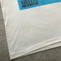 NIRVANA ニルヴァーナ NEVERMIND ネバーマインド バンド Tシャツ ロックT LARGE カートコバーン 2002 ブートレグ 半袖 ROCK Tee_画像6