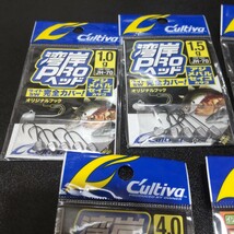 オーナーばり カルティバ 湾岸プロヘッド 湾岸proヘッド 湾岸ヘッド 虫ヘッド パワー ロックフィッシュ 根魚 メバリング フック セット_画像2