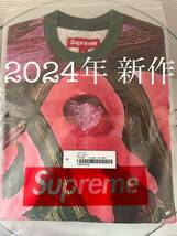 supreme paint top 希少！最新モデル！sold out商品　 シュプリーム 長袖シャツ　ステッカー付けます_画像4