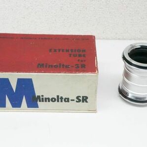 minolta EXTENSION TUBE ミノルタ SR用 中間リング セット エクステンションチューブ A156の画像1