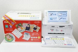 カシオ プリン写ル PCP-1400 フォトプリンター プリンターハガキ 年賀状作成　 000Y161