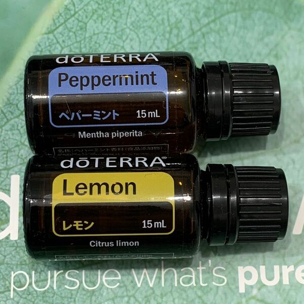 ドテラ doTERRA ペパーミント レモン 15ml エッセンシャルオイル