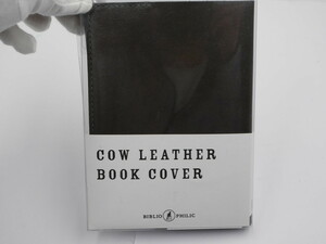  regular price 4950 jpy * postage included * unused * library size original leather book cover *bi yellowtail off .lik*kau leather three bamboo industry ... leather BCBK2GY