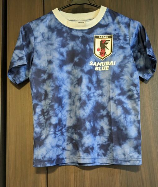140センチ　SAMURAI BLUE ユニフォームTシャツ