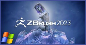 Pixologic ZBrush v2023.13D 彫刻モデリング Windows ダウンロード 永久版日本語