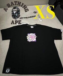 A bathing ape XSサイズ ア ベイシング エイプ Tシャツ 黒