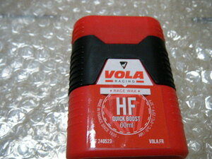VOLA 　ハイフッ素リキッドスタートワックス　HF QUICK BOOST RED　-5～0°C　60ｍl レーシングトップWAX