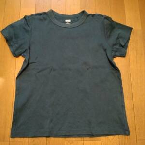 ユニクロ Tシャツ　ブルー　XL