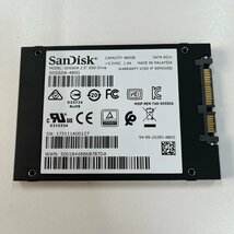 SanDisk　SSD PLUS　SDSSDA-480G　480GB◆ 中古品 ◆ D00086_画像2