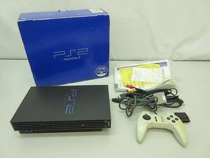 ★sz1500　プレイステーション2　本体　SCPH-18000　ブラック　ホリパッド　SONY　ソニー　PS2　プレステ2　欠品あり　通電確認済★