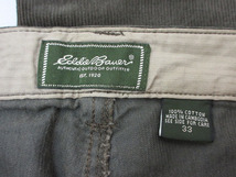 ★sz1546　エディバウアー　ボトムス　2点セット　サイズ33　カーキ系　ダーク　ライト　コーデュロイ　Eddie Bauer　パンツ　ズボン★_画像4