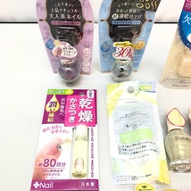 ★ss6162　未使用品　ネイル用品　17点セット　マニキュア　ネイルオイル　血色カラー　ネイルファンデーション　オフィス　送料無料★_画像2