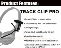 プロフェッショナルヘッド姿勢赤外線トラッキングシステム 複数のゲームに適しています,TrackIr 5 光学式ヘッドトラッキングシステムバンド_画像7