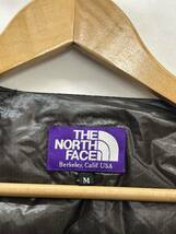 20240202【THE NORTH FACE PURPLE LABEL 】ノースフェイス パープルレーベル ツィードプリントダウン ダウンベスト M 総柄 nd2553n_画像5