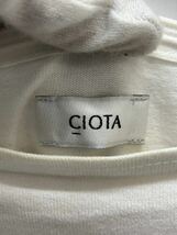 20240206【CIOTA】シオタ スピンコットン パネルボーダー吊り天竺 ロンT 長袖Tシャツ 7 cslm-104m ボーダー 長袖 _画像3