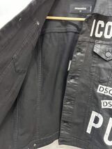 20240221【DSQUARED2】ディースクエアード ジャケット Gジャン S74AM0860 19SS Dan Icon New Punk デニムジャケット 44 Dan Jean Jacket_画像5