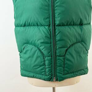 希少《 Mint Condition / 最初期 / Large 》60s 70s 美品【 SIERRA DESIGNS BERKELEY シェラ 緑 ダウンベスト ジッパー L ビンテージ 】の画像5