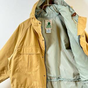  rare { Mint Condition / the first period / Large }70s beautiful goods [ SIERRA DESIGNS 7ps.@ tree sierra beige mountain parka L Vintage ]