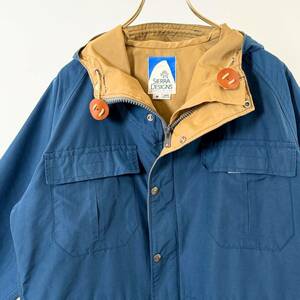  rare { Mint (Dead) / USA }70s 80s finest quality goods [ SIERRA DESIGNS 8ps.@ tree America made sierra Blue Mountain parka M Vintage ]