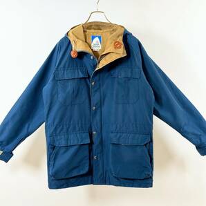 希少《 Mint (Dead) / USA 》70s 80s 極上品【 SIERRA DESIGNS 8本木 アメリカ製 シェラ ブルー マウンテンパーカ M ビンテージ 】の画像10