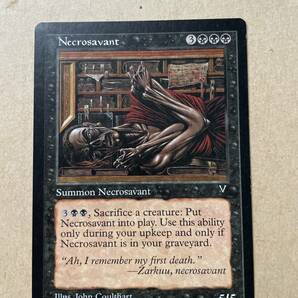 《ネクロサヴァント/Necrosavant》[VIS] 黒Rの画像1