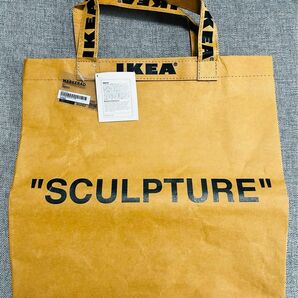 【未使用タグ付き】IKEA イケア　エコバッグ　SCULPTURE Virgil Abloh Mサイズ　限定品