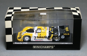 ポルシェ956L [taka-Q]ヨーストレーシング（No.7）1986ル・マン24時間レース　*1/43スケール　*ミニチャンプス製　*品番430866507　*01