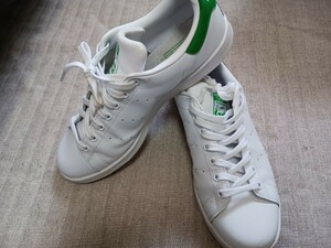 アディダス スタンスミス STAN SMITH adidas 白　緑　28㎝　美品　使用少